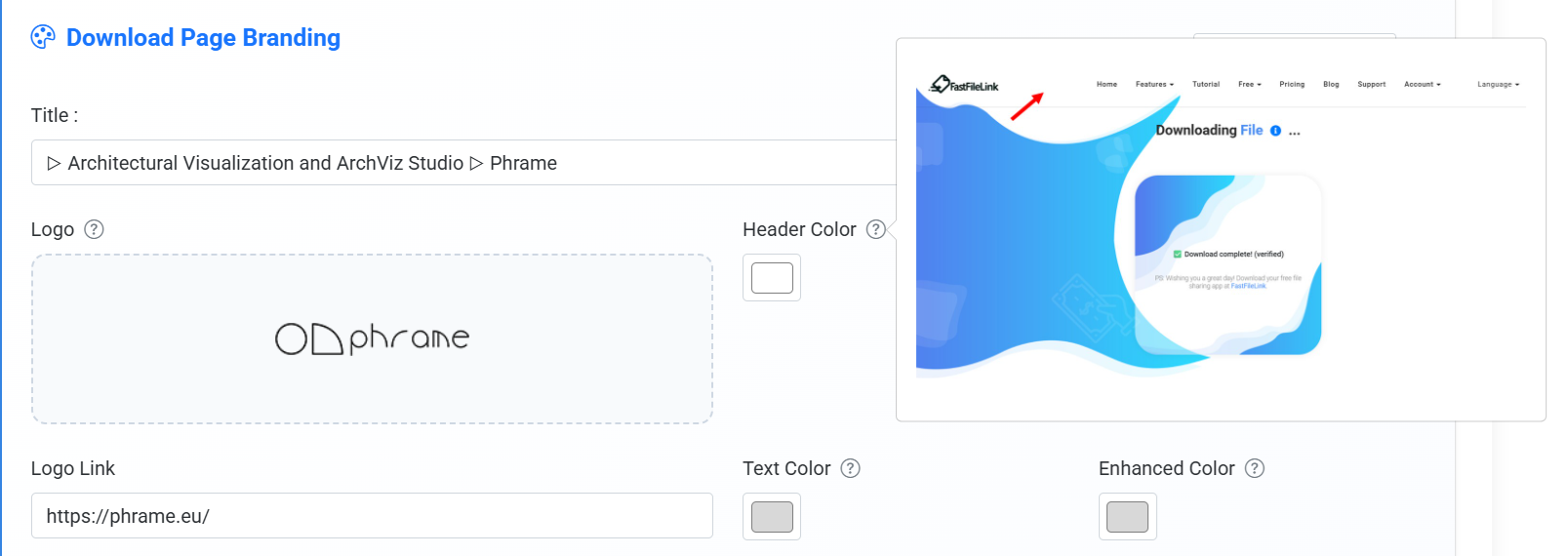 Click ? to see where changes apply on the download page